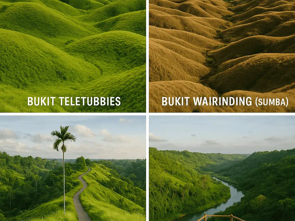 7 Tips Wisata Bukit Terindah di Indonesia dengan Mobil atau Motor